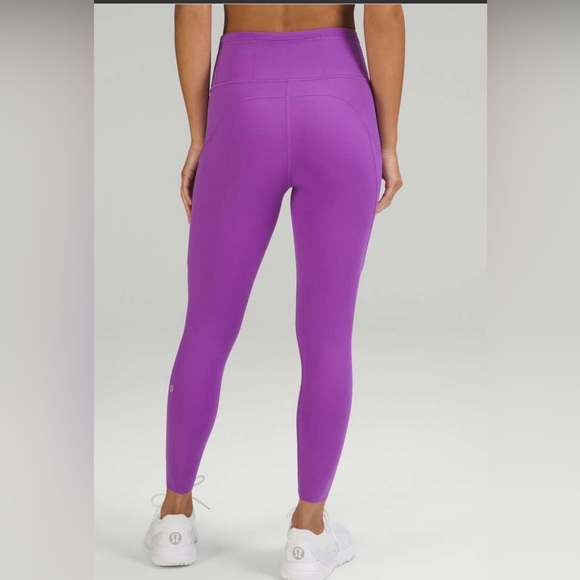 Pants - Lululemon Fast and Free Purple Leggings